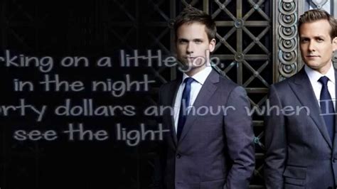 lyrics to suits theme song|who sings the suits theme song.